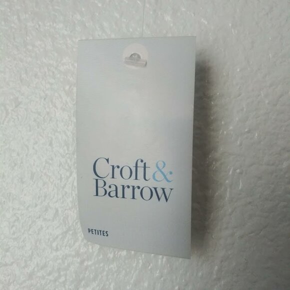 Croft & Barrow multicolored floral women's size PXS long sleeve blouse - Picture 13 of 15